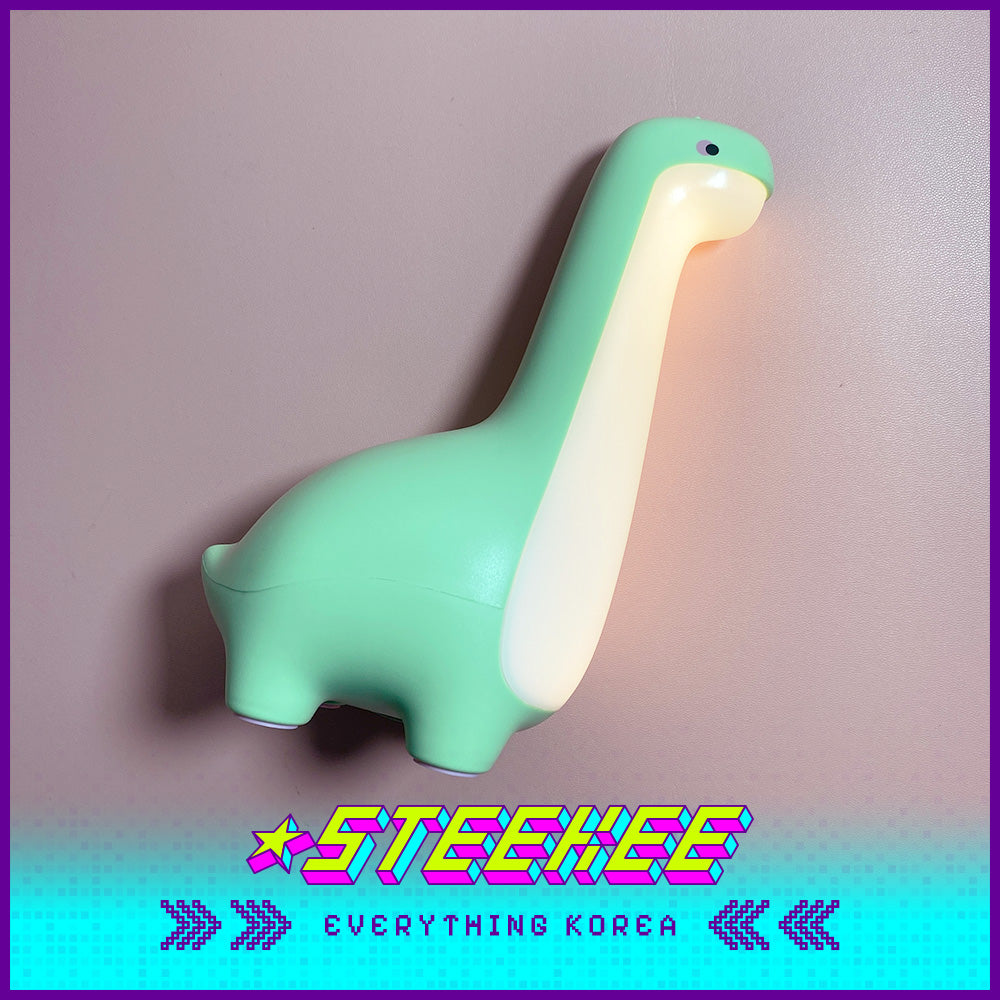 Daiso Daiso Dinosaur USB Rechargeable Atmosphere Night Light Sleeping Lamp by Steekee Korean 3066