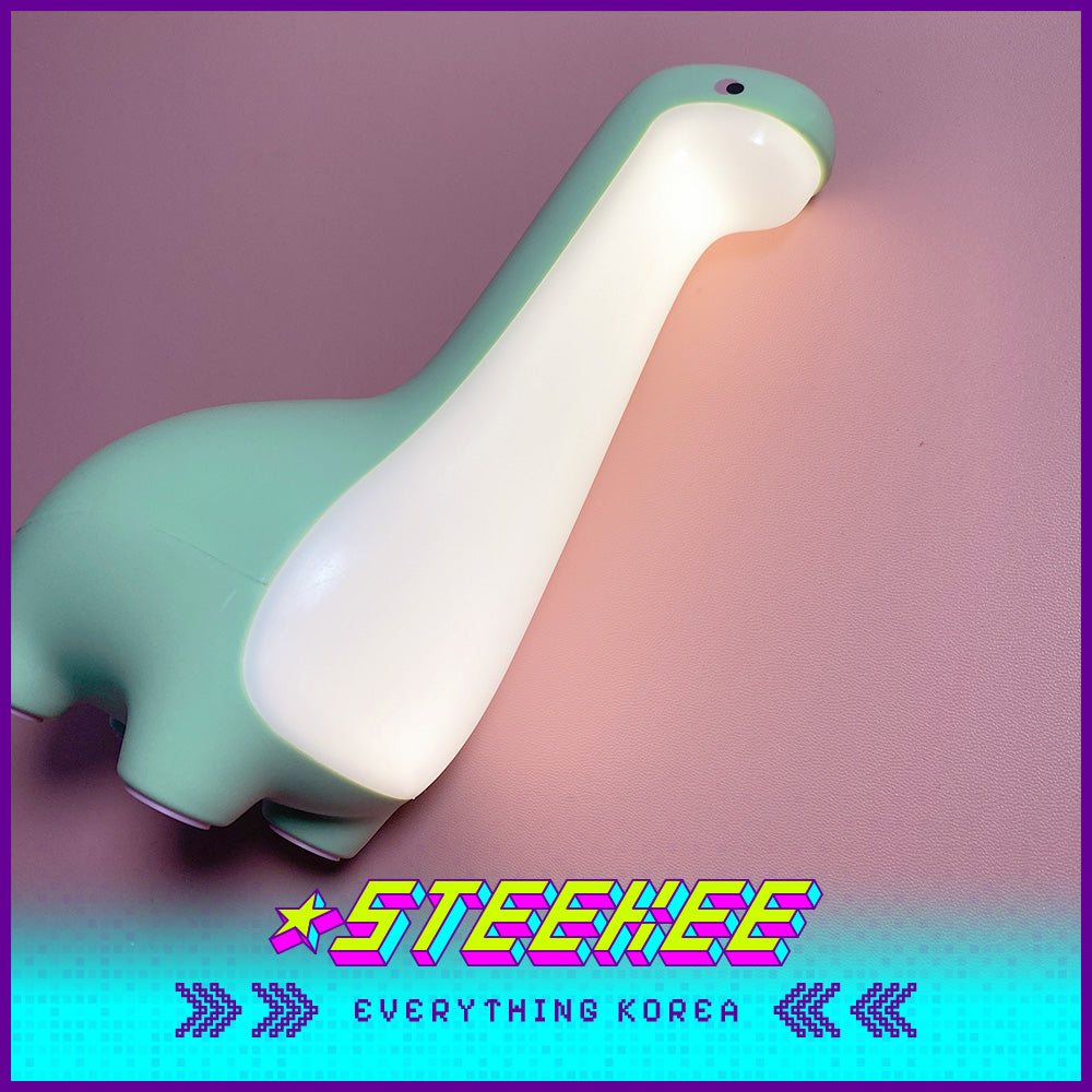 Daiso Daiso Dinosaur USB Rechargeable Atmosphere Night Light Sleeping Lamp by Steekee Korean 3066