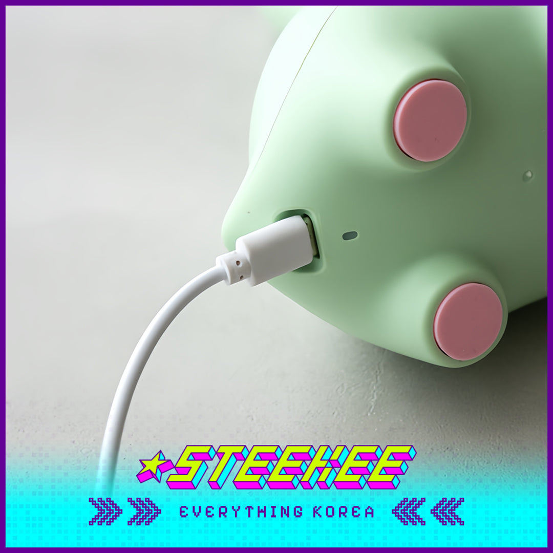 Daiso Daiso Dinosaur USB Rechargeable Atmosphere Night Light Sleeping Lamp by Steekee Korean 3066