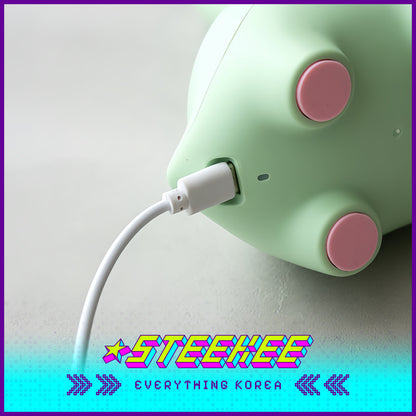 Daiso Daiso Dinosaur USB Rechargeable Atmosphere Night Light Sleeping Lamp by Steekee Korean 3066