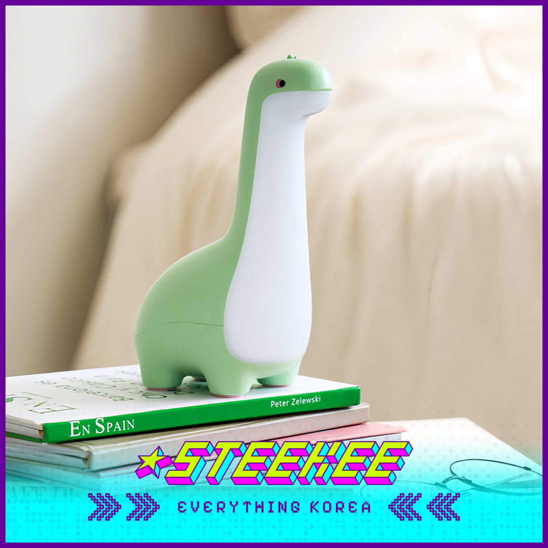 Daiso Daiso Dinosaur USB Rechargeable Atmosphere Night Light Sleeping Lamp by Steekee Korean 3066