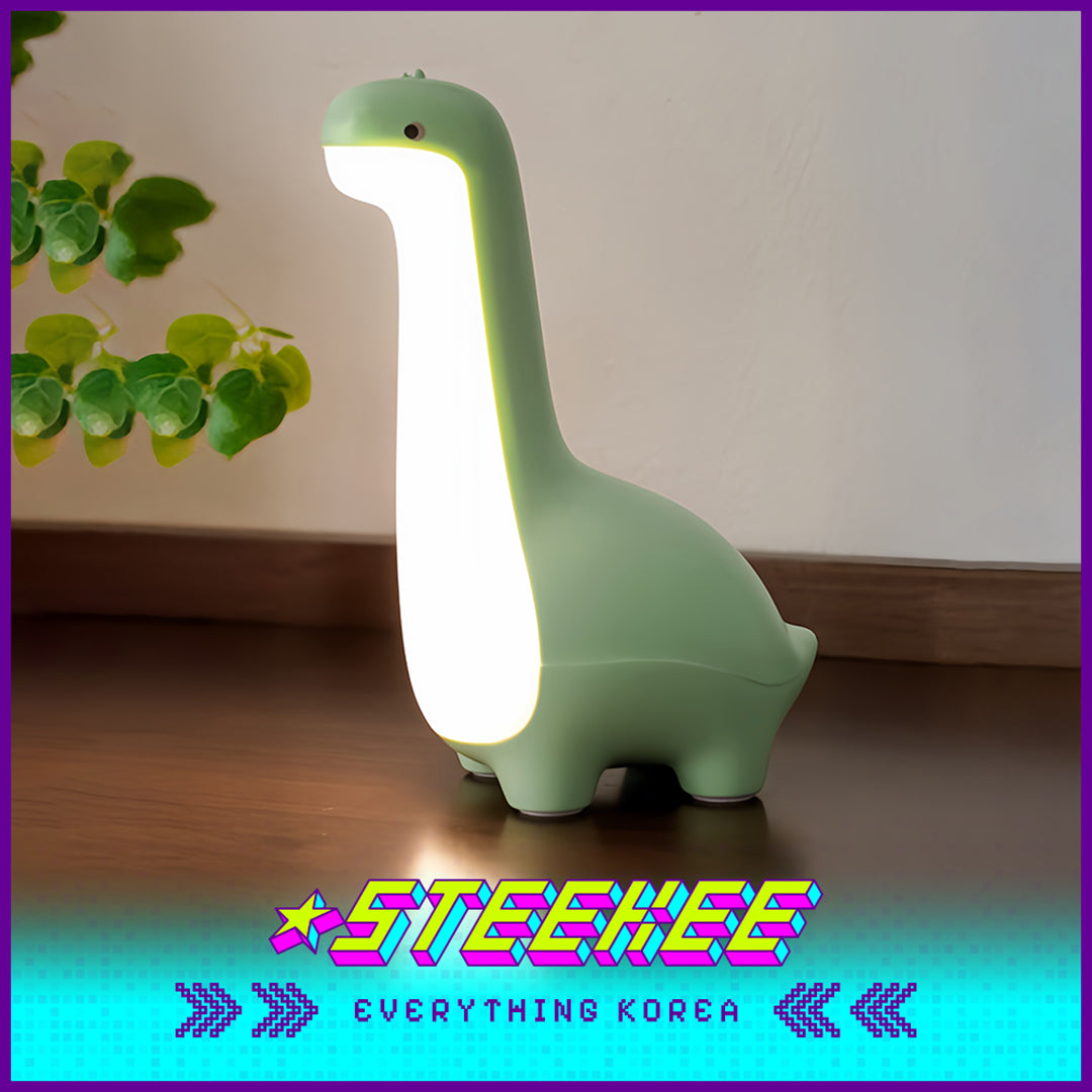 Daiso Daiso Dinosaur USB Rechargeable Atmosphere Night Light Sleeping Lamp by Steekee Korean 3066