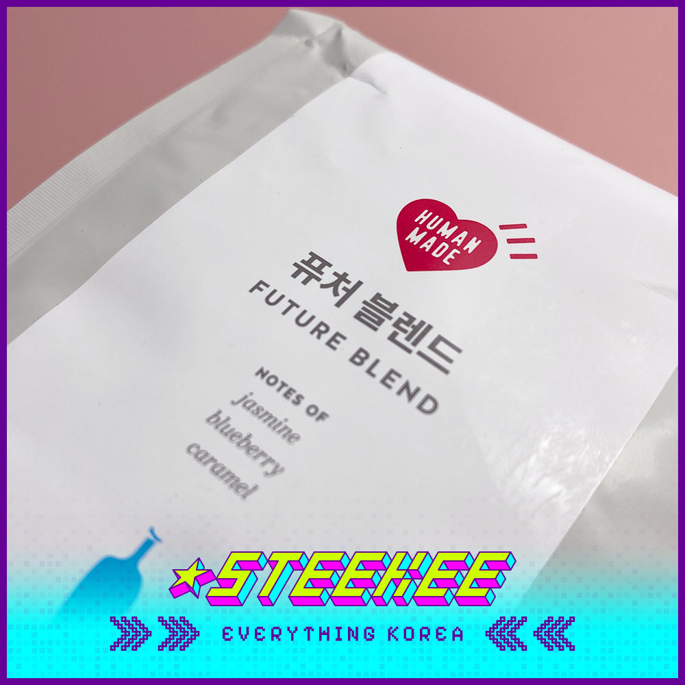 BLUE BOTTLE COFFEE X HUMAN MADE Future Blend Ethiopian Peruvian Coffee Beans 300g by Steekee Korea 2407