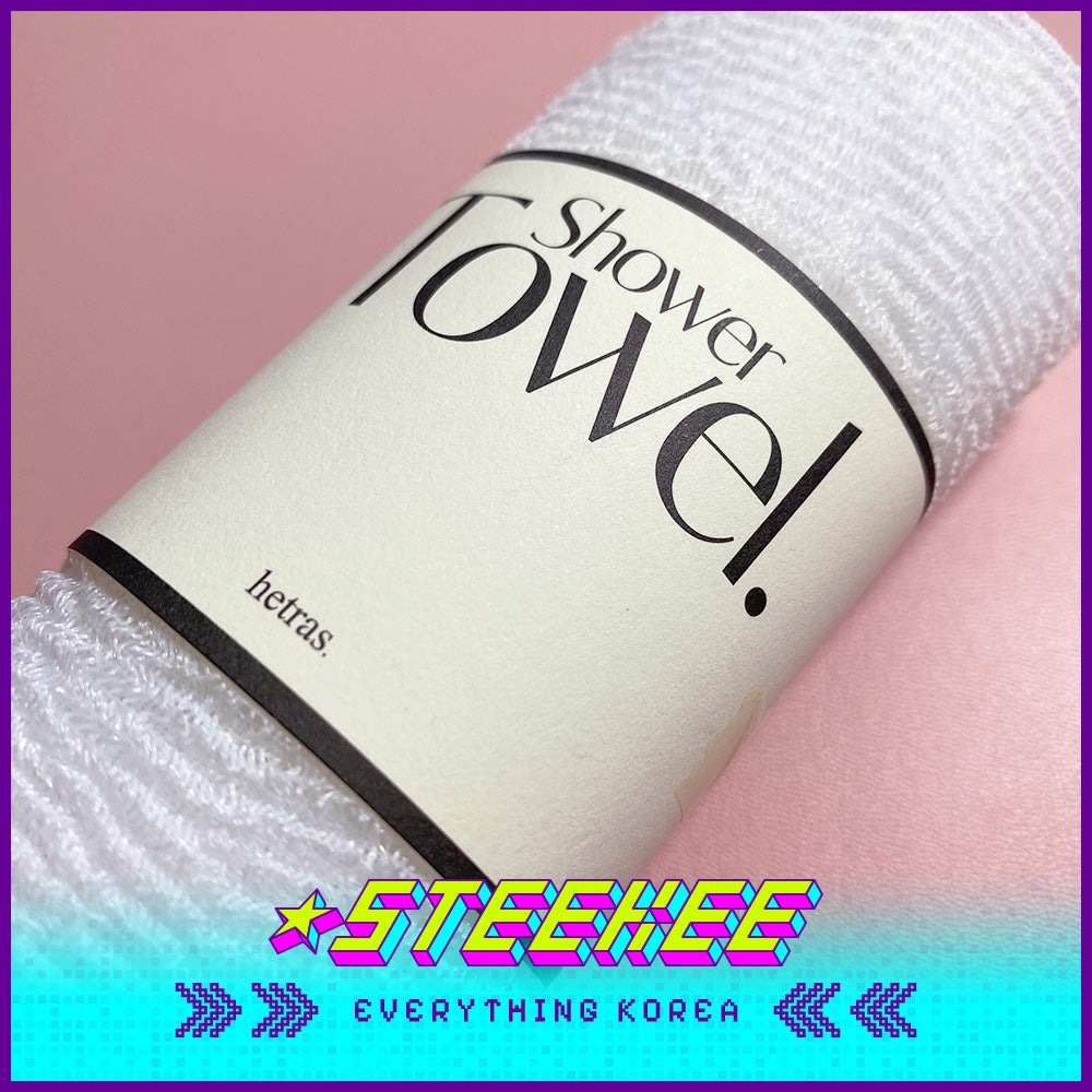 Hetras Essential Shower Towel by Steekee Korea 2390