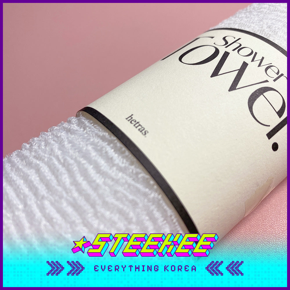 Hetras Essential Shower Towel by Steekee Korea 2390