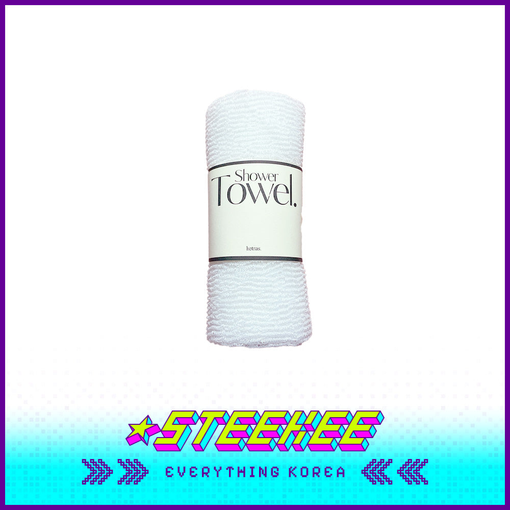 Hetras Essential Shower Towel by Steekee Korea 2390