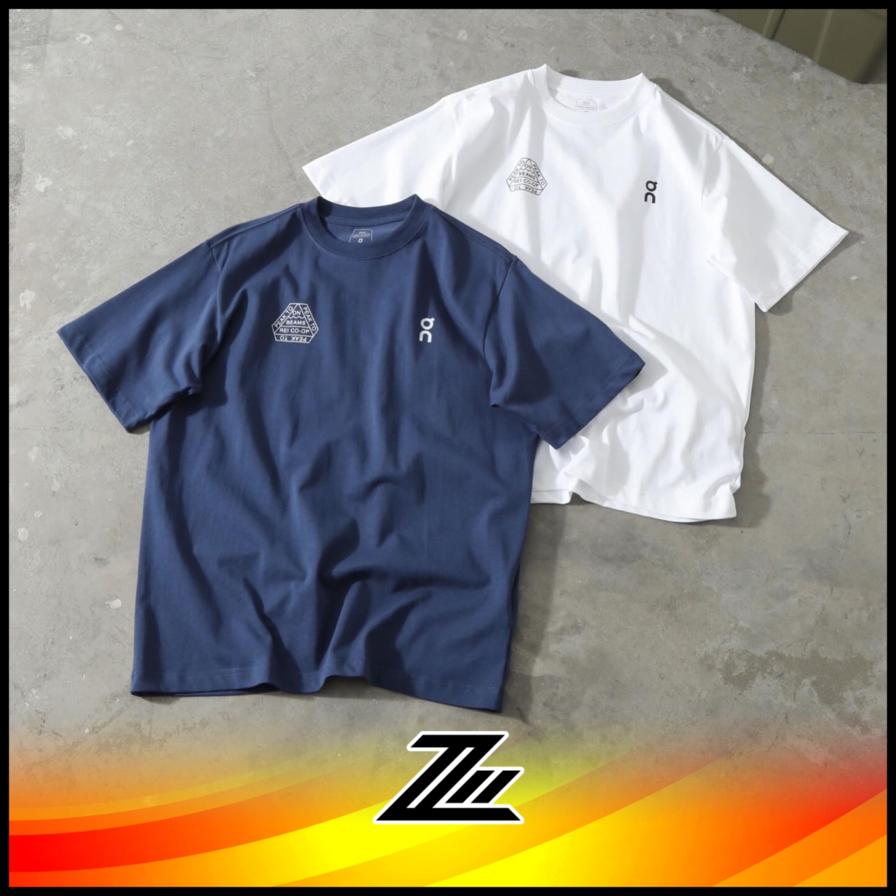 On Studio-T x BEAMS REI Pacific Mountain T-Shirt – Steekee