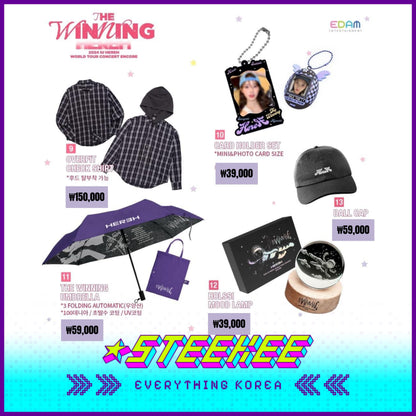 Pre-order IU HEREH The Winning World Tour Concert Encore MD List by Steekee Korea 2645