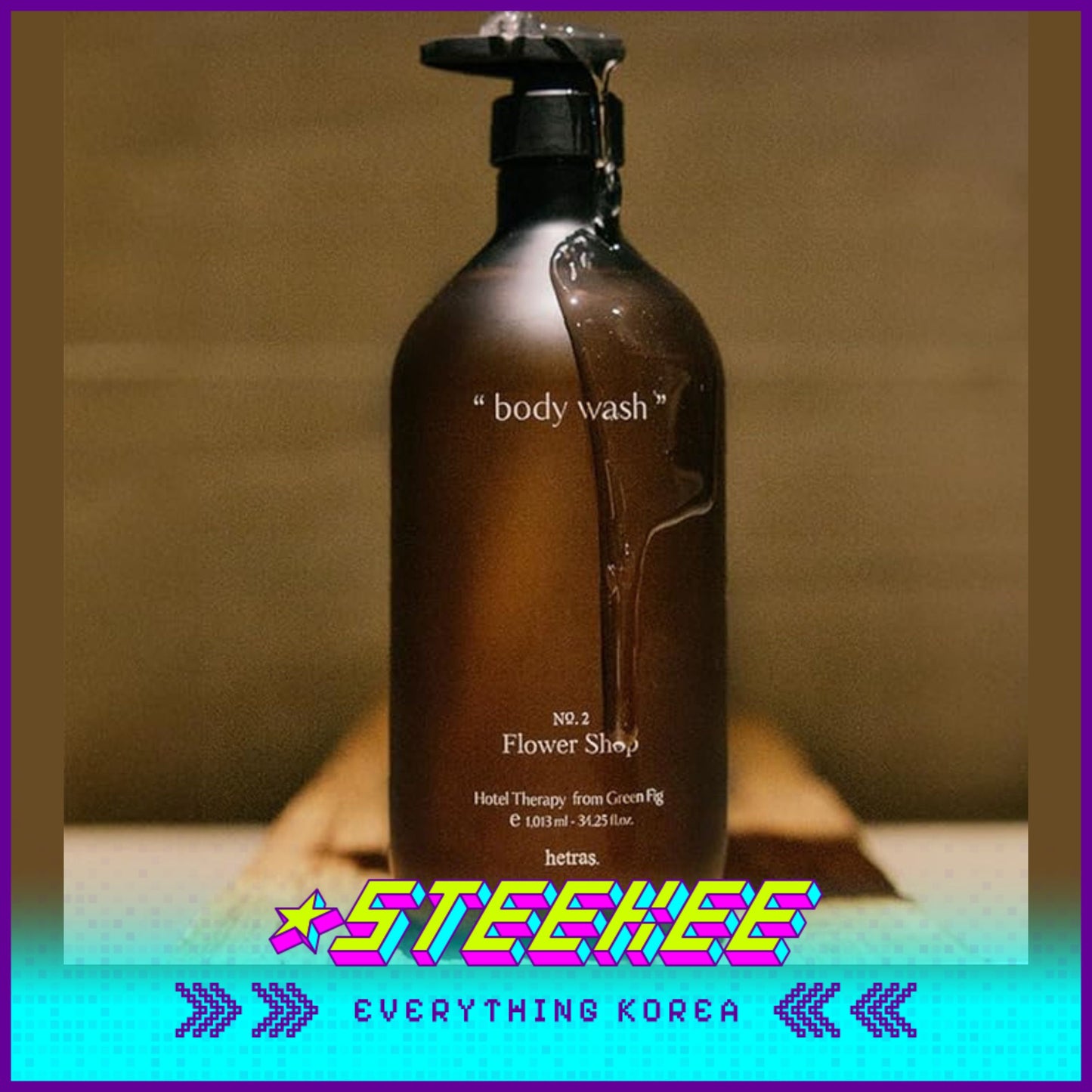 Hetras Premium Hotel Therapy Body Wash 1013ml by Steekee Korea 2466