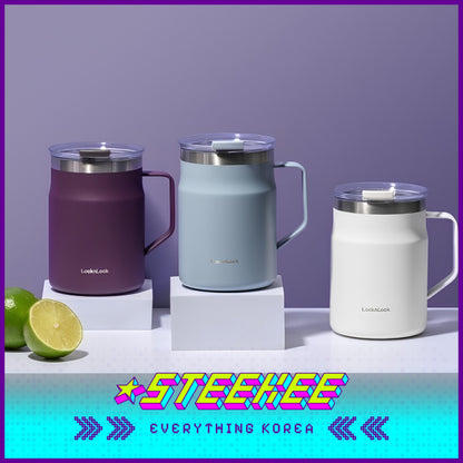 LocknLock Metro Mug Tumbler 475ml LHC4219 by Steekee Korea 4527