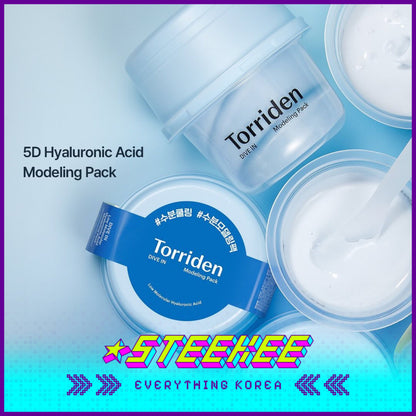 Torriden Dive-In Modeling Hydrating Mask Pack 25g by Steekee Korea 2437