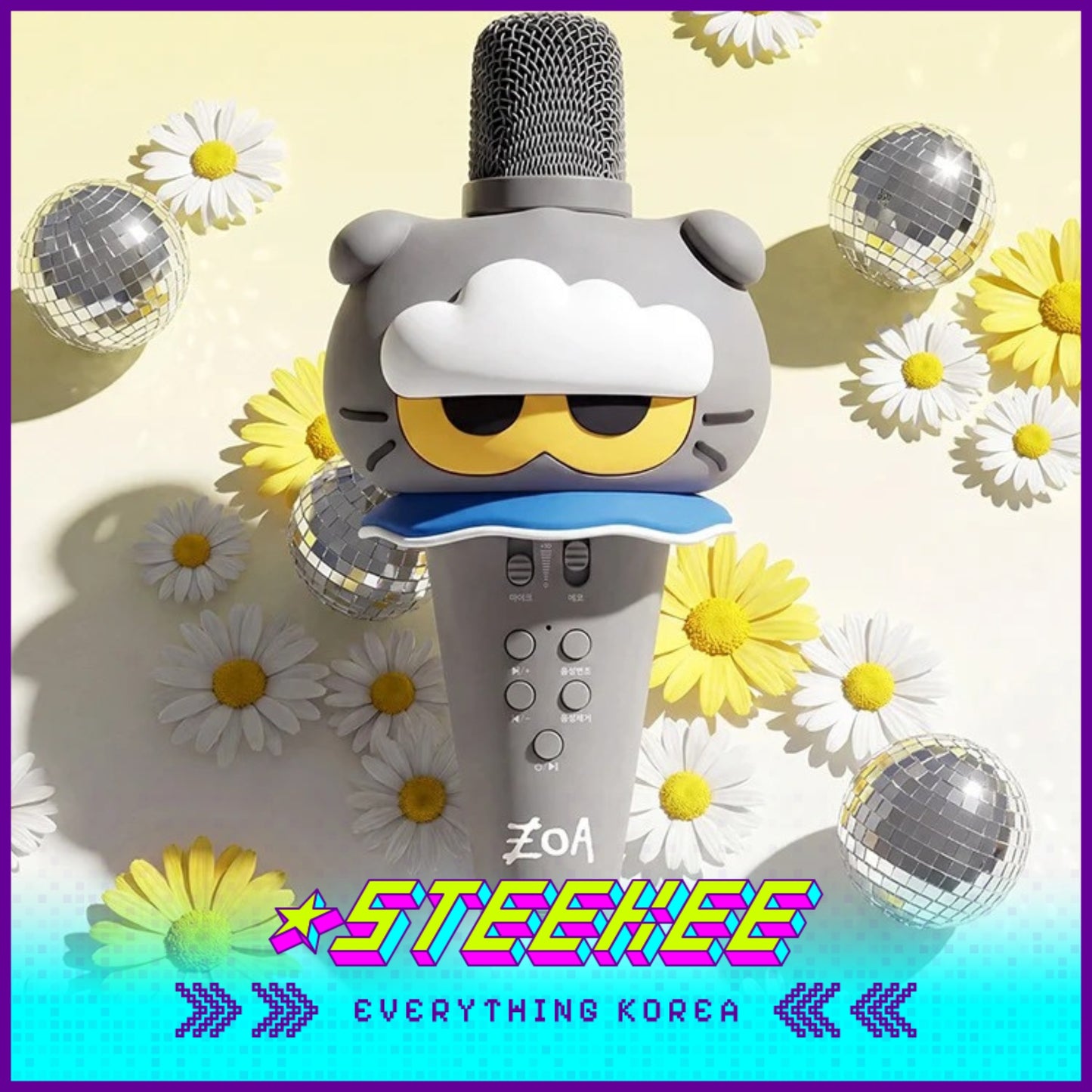 ZO&FRIENDS Bluetooth Microphone by Steekee Korea 5009