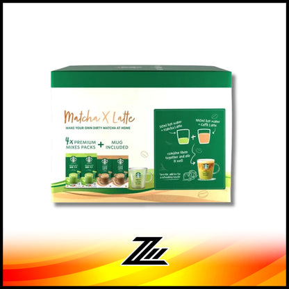 Starbucks Premium Mixes Matcha Latte & Caffe Latte Free Mug