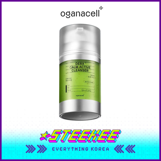 Oganacell DERX Calm Active Soothing Facial Cleanser 120ml by Steekee Korea 4000