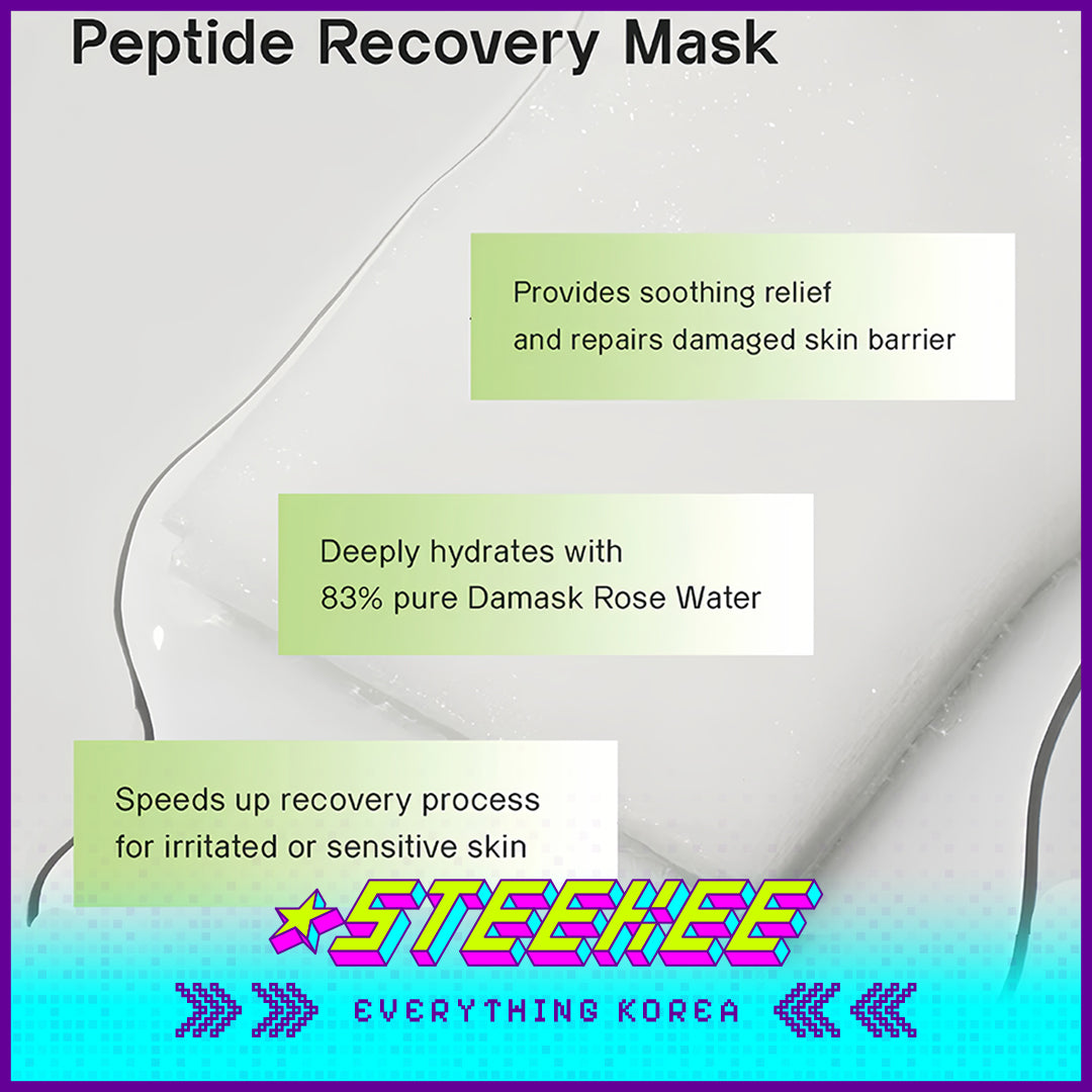 Oganacell Peptide Recovery Soothing Mask for Sensitive Skin by Steekee Korea 4004