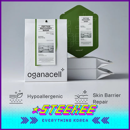 Oganacell Peptide Recovery Soothing Mask for Sensitive Skin by Steekee Korea 4004