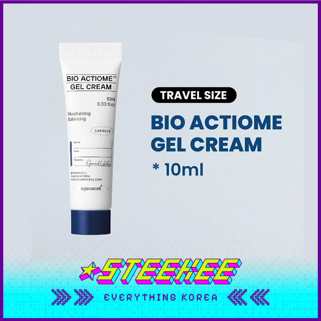 Oganacell Bio Actiome Whitening Gel Cream 10ml Travel Size Sample by Steekee Korea 4006