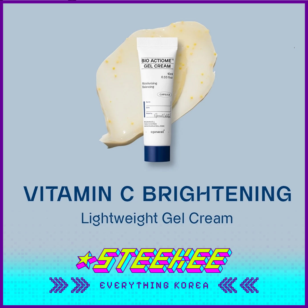 Oganacell Bio Actiome Whitening Gel Cream 10ml Travel Size Sample by Steekee Korea 4006