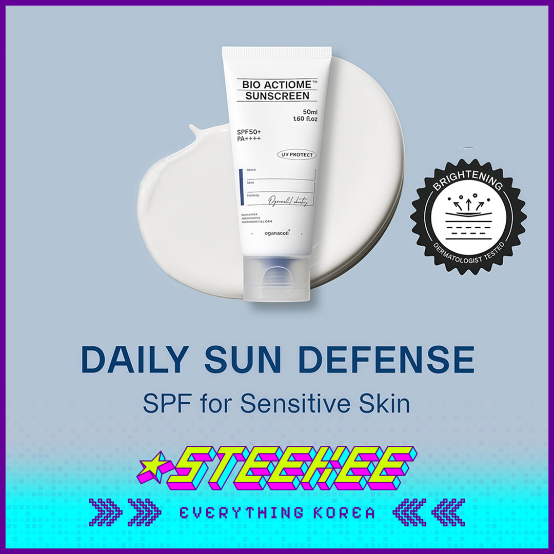 Oganacell Bio Actiome Sunscreen UV Sunblock Sun Cream SPF 50+PA++++ 50ml by Steekee Korea 4012
