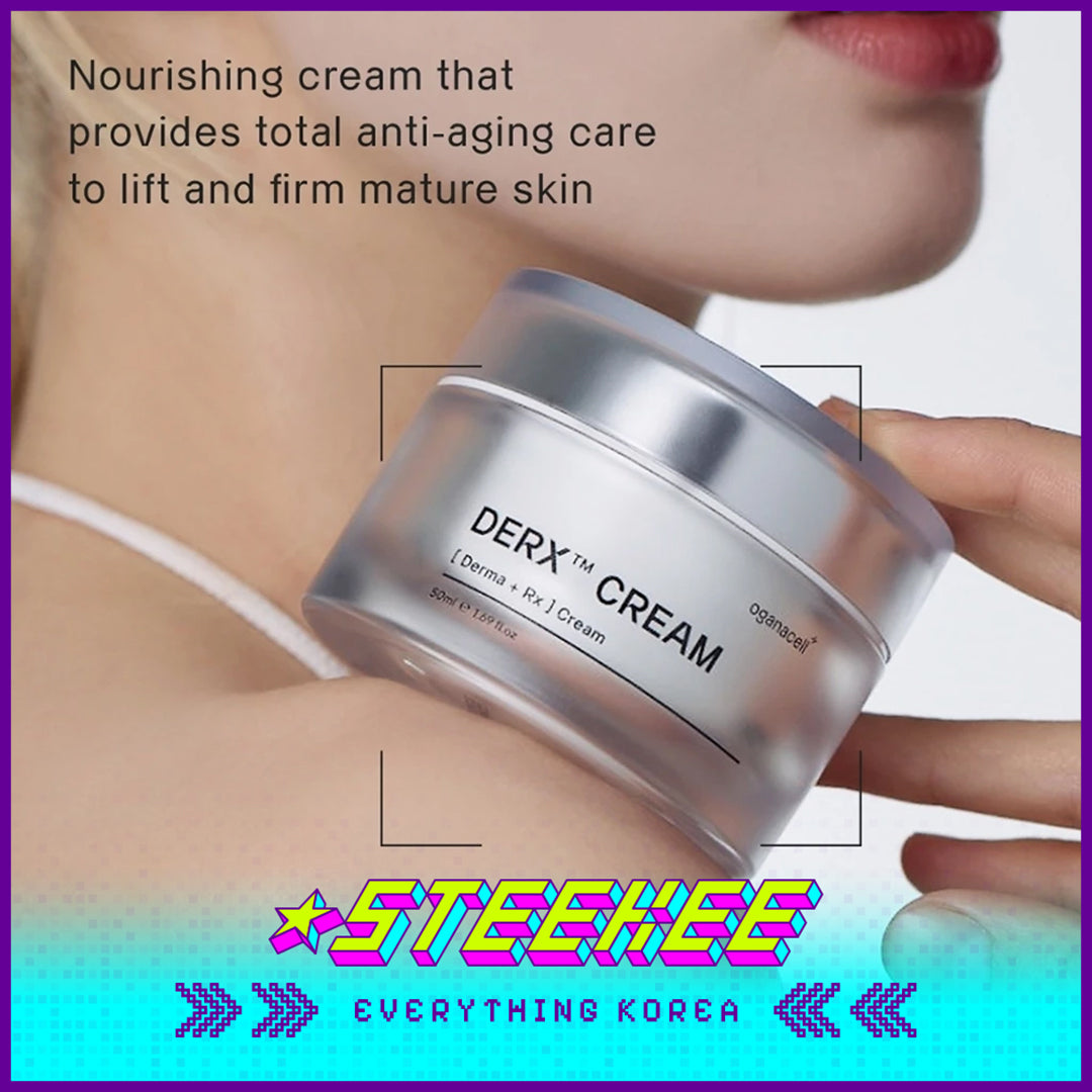 Oganacell DERX Premium Wrinkle Care Anti Aging Cream 50ml by Steekee Korea 4017