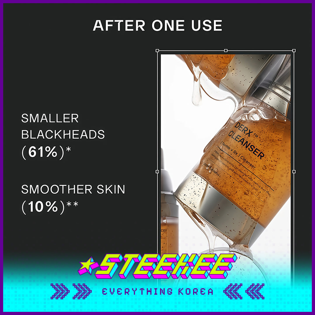 Oganacell DERX Exfoliating Cleansing Walnut Cleanser 120ml by Steekee Korea 4018