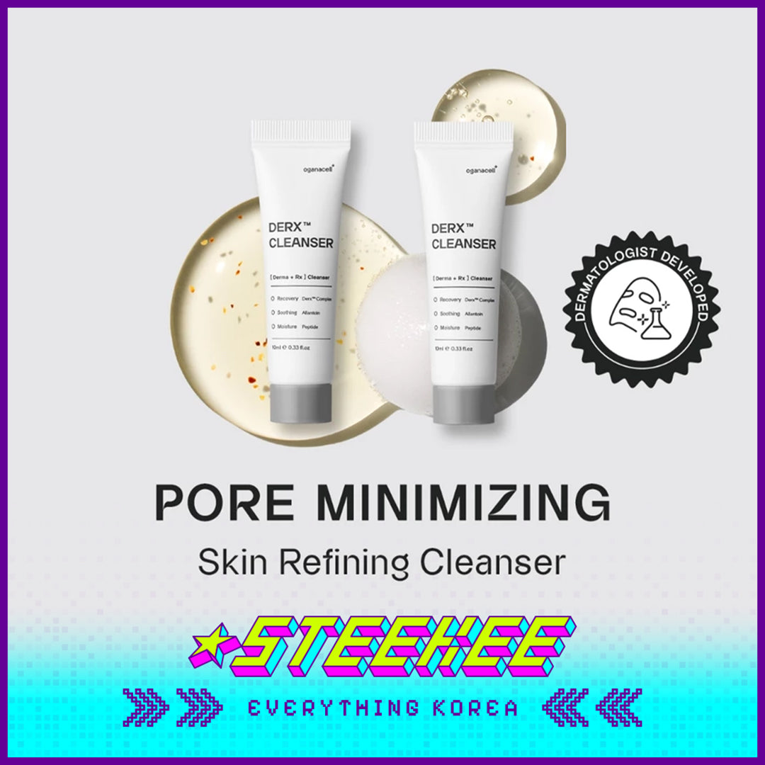 Oganacell DERX Exfoliating Cleansing Walnut Cleanser 10ml Travel Size Sample by Steekee Korea 4019