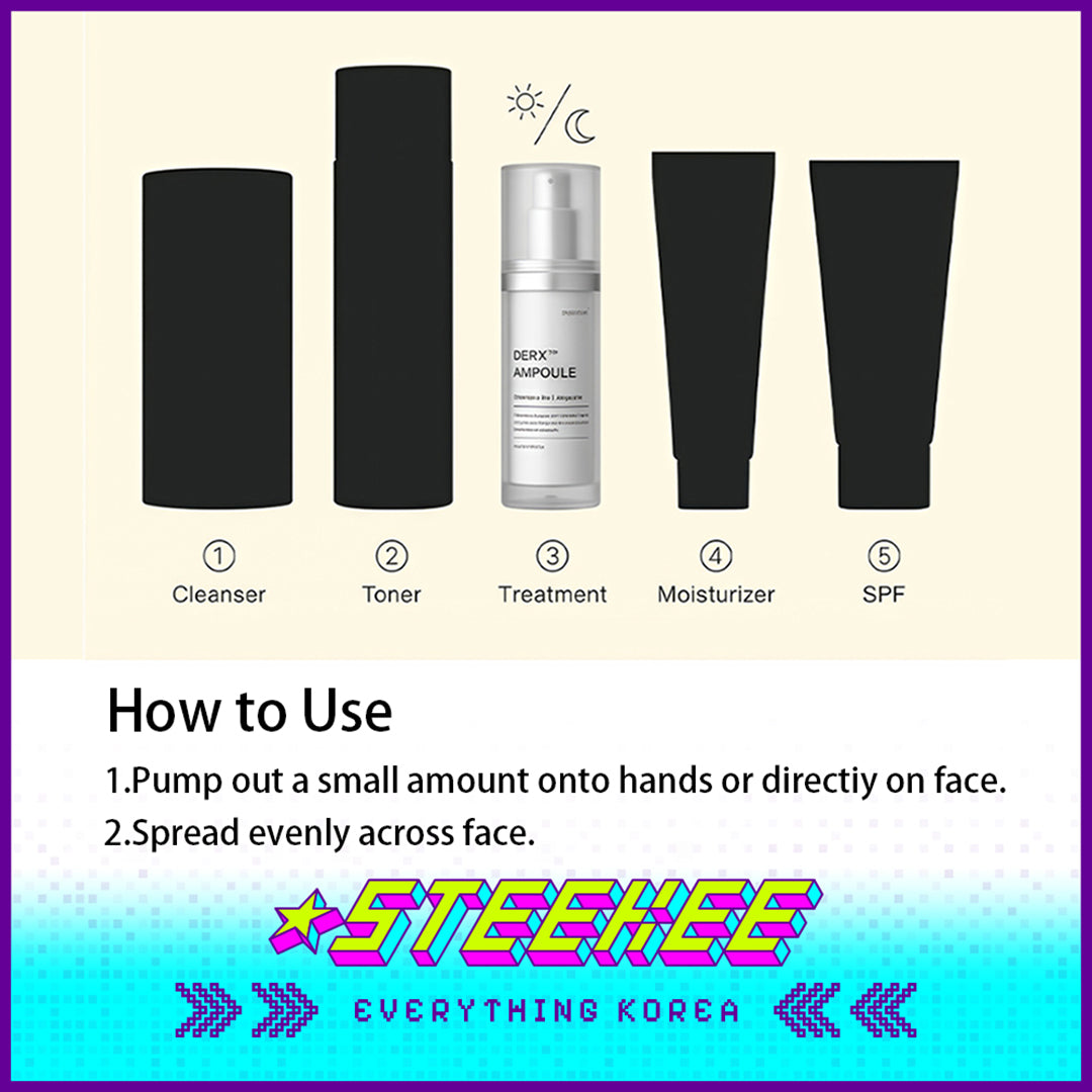 Oganacell DERX Premium Wrinkle Care Anti Aging Ampoule 30ml by Steekee Korea 4021