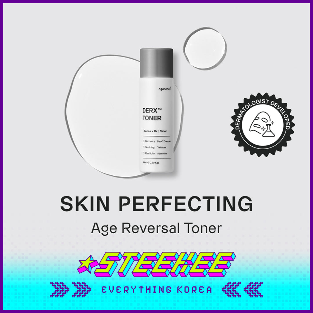Oganacell DERX Premium Wrinkle Care Anti Aging Toner 15ml Travel Size Sample by Steekee Korea 4024