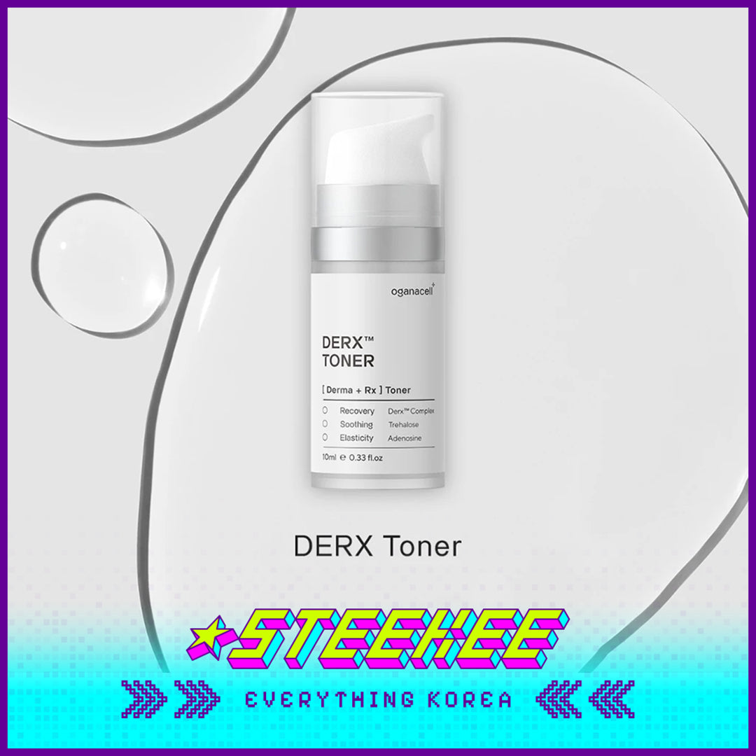 Oganacell DERX Anti Aging Mini Kit Sample Cleanser Toner Ampoule Cream by Steekee Korea 4025