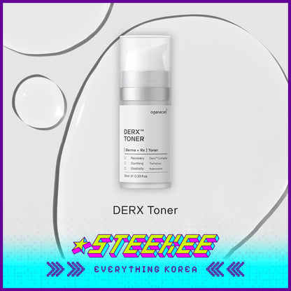 Oganacell DERX Anti Aging Mini Kit Sample Cleanser Toner Ampoule Cream by Steekee Korea 4025
