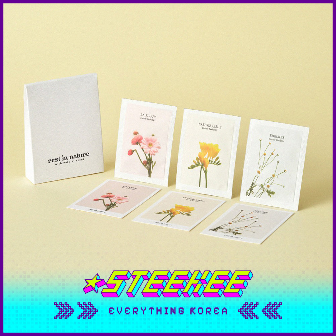 Rest in Nature Perfume Sample Kit 1ml Set of 3 by Steekee Korea 4030