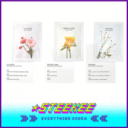 Rest in Nature Perfume Sample Kit 1ml Set of 3 by Steekee Korea 4030