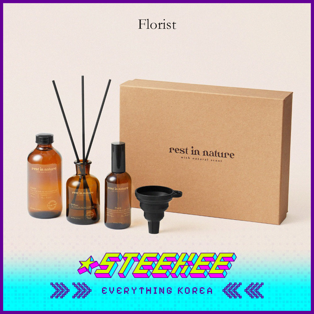 Rest in Nature Home Fragrance Set Aromatheraphy Diffuser Fabric Spray by Steekee Korea 4031