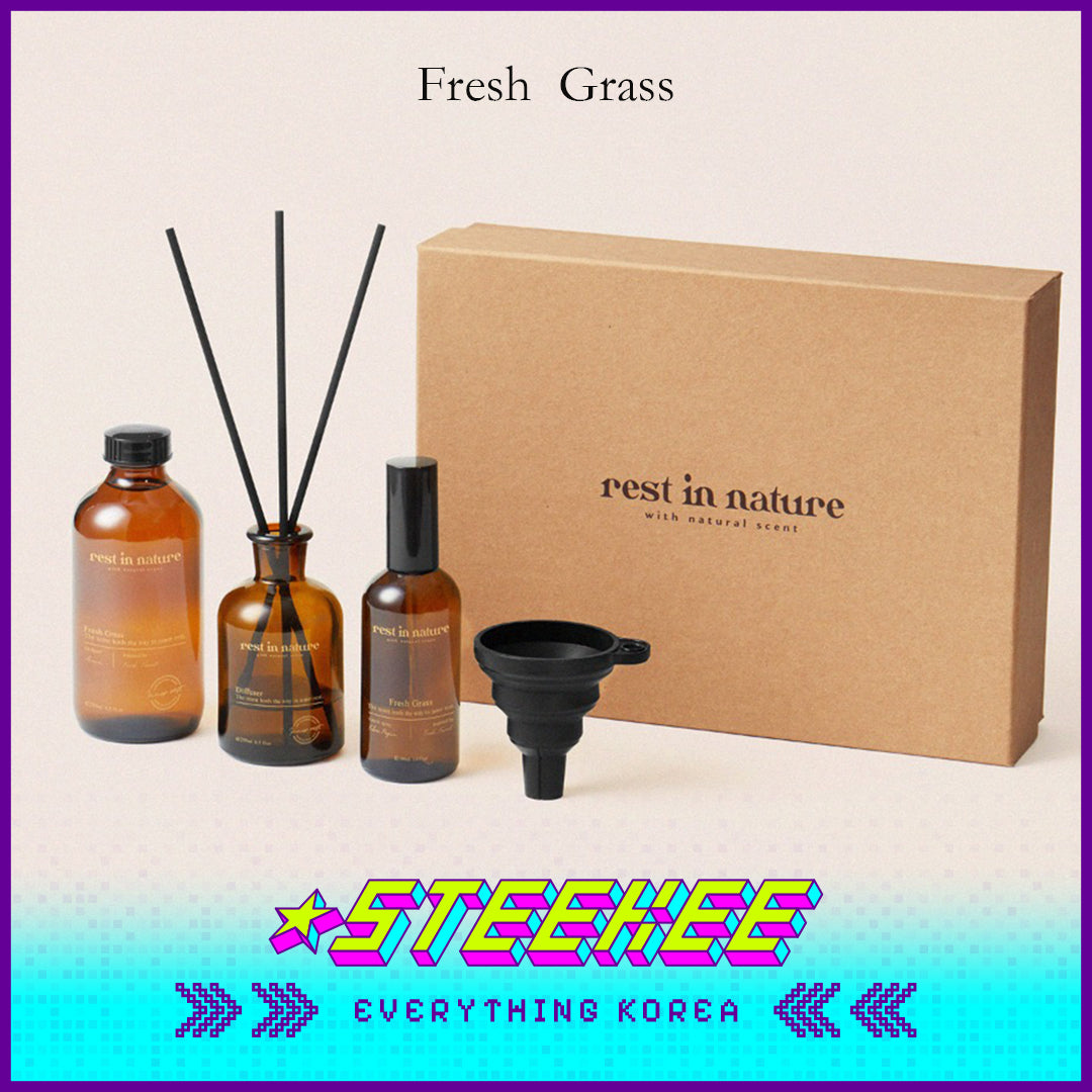 Rest in Nature Home Fragrance Set Aromatheraphy Diffuser Fabric Spray by Steekee Korea 4031