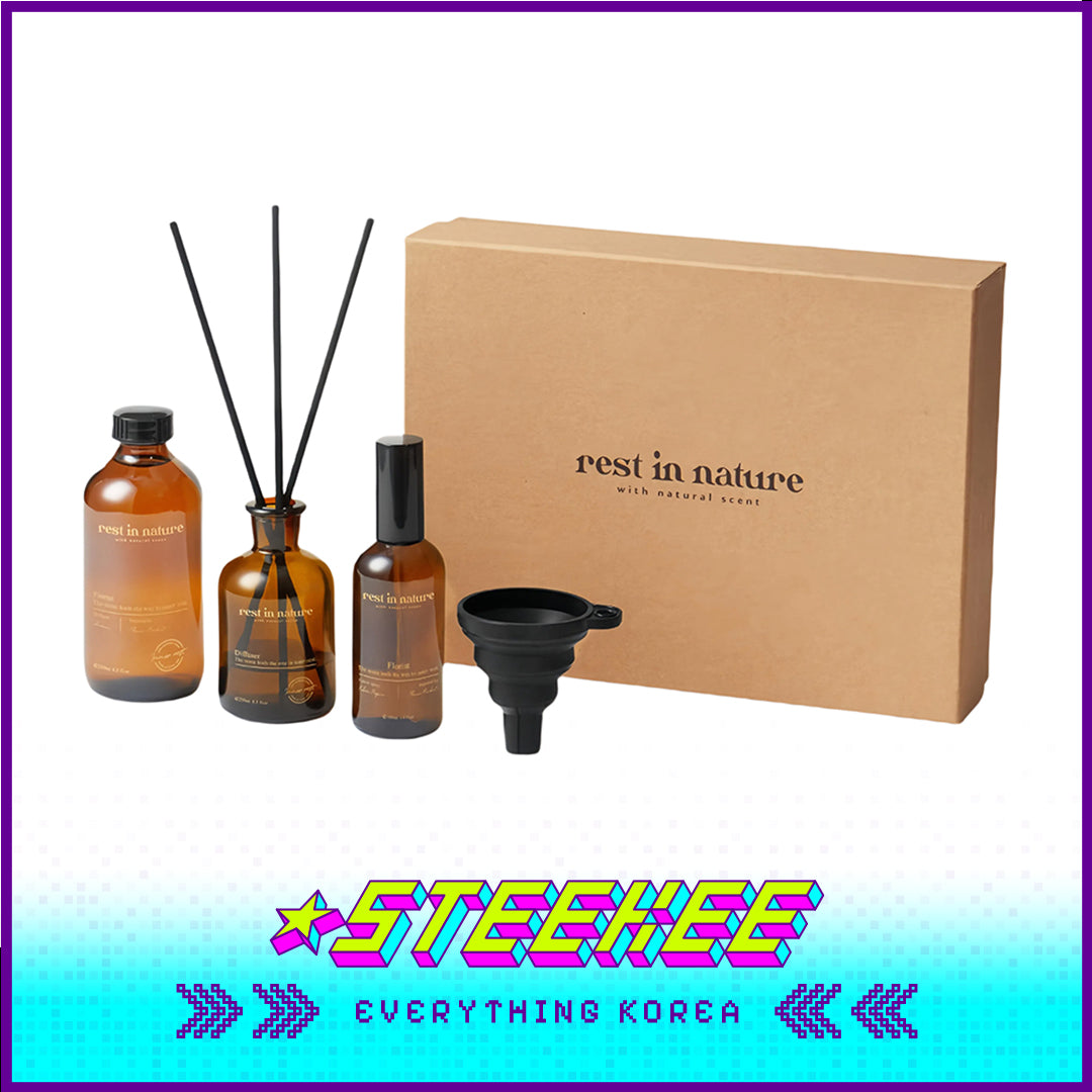 Rest in Nature Home Fragrance Set Aromatheraphy Diffuser Fabric Spray by Steekee Korea 4031
