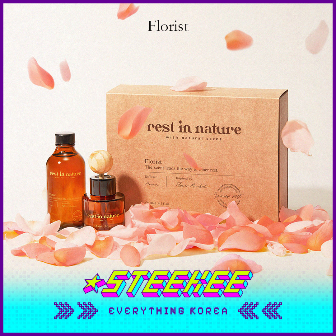 Rest in Nature Car and Indoor Aromatherapy Diffuser Set 120ml by Steekee Korea 4033