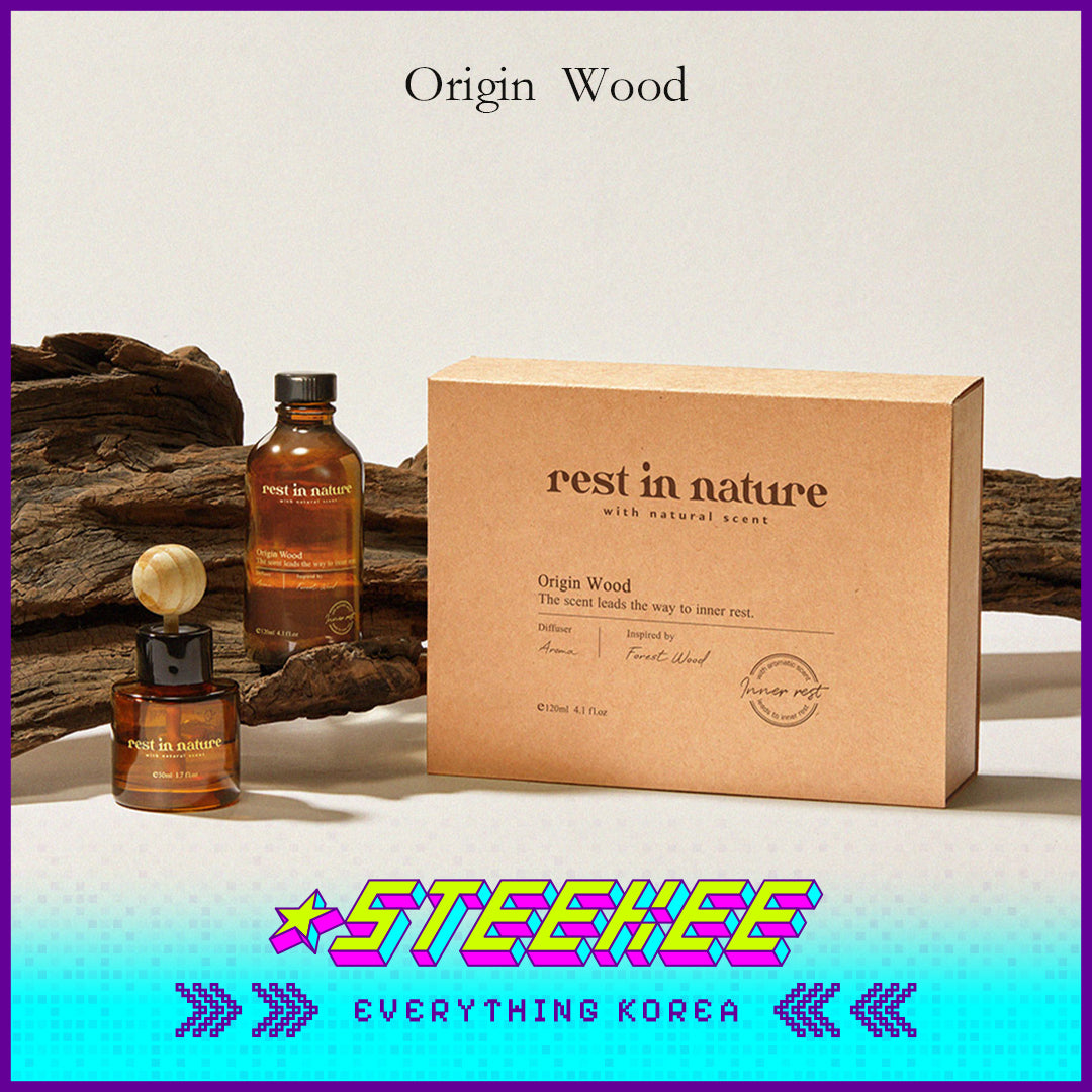Rest in Nature Car and Indoor Aromatherapy Diffuser Set 120ml by Steekee Korea 4033