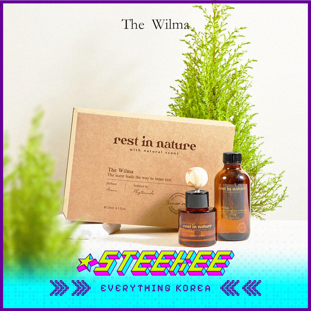 Rest in Nature Car and Indoor Aromatherapy Diffuser Set 120ml by Steekee Korea 4033