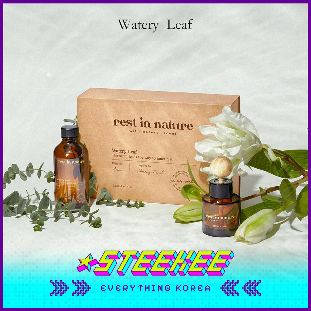 Rest in Nature Car and Indoor Aromatherapy Diffuser Set 120ml by Steekee Korea 4033