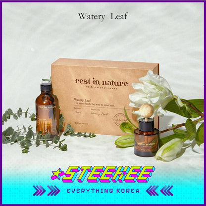Rest in Nature Car and Indoor Aromatherapy Diffuser Set 120ml by Steekee Korea 4033