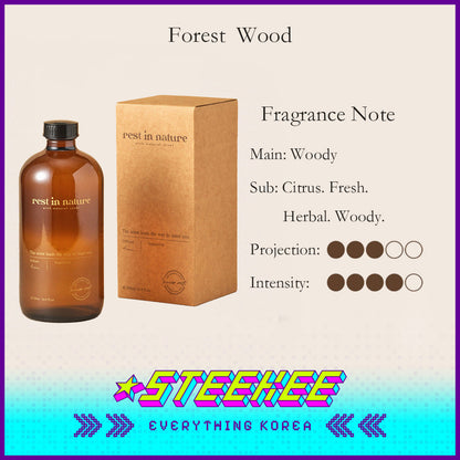 Rest in Nature Aromatherapy Diffuser Refill 500ml by Steekee Korea 4035