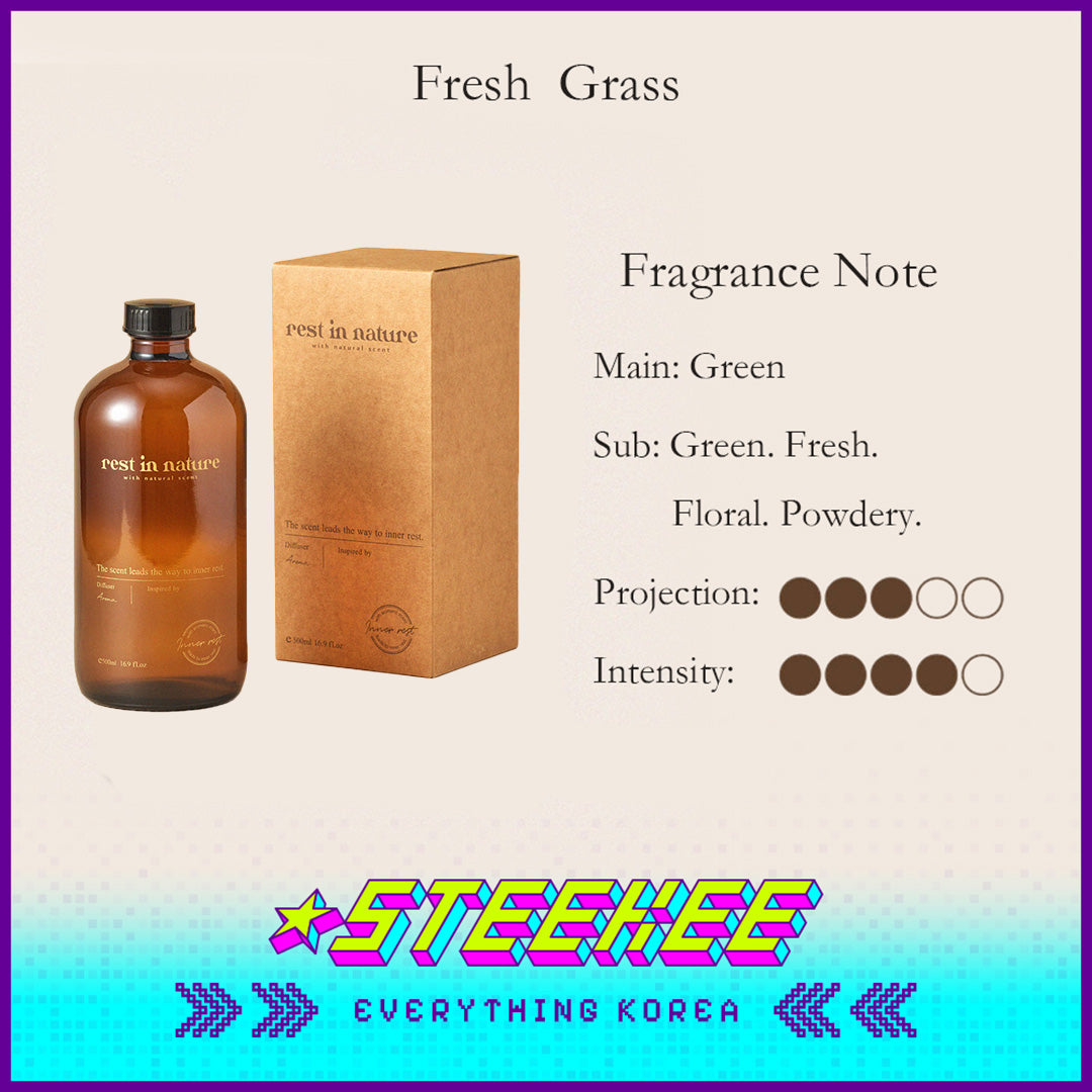 Rest in Nature Aromatherapy Diffuser Refill 500ml by Steekee Korea 4035