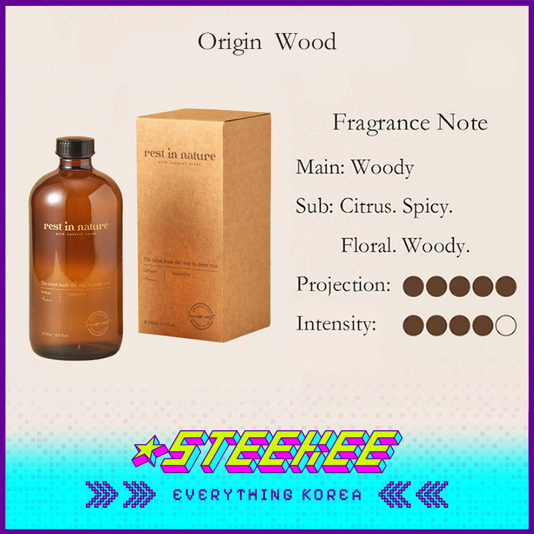 Rest in Nature Aromatherapy Diffuser Refill 500ml by Steekee Korea 4035