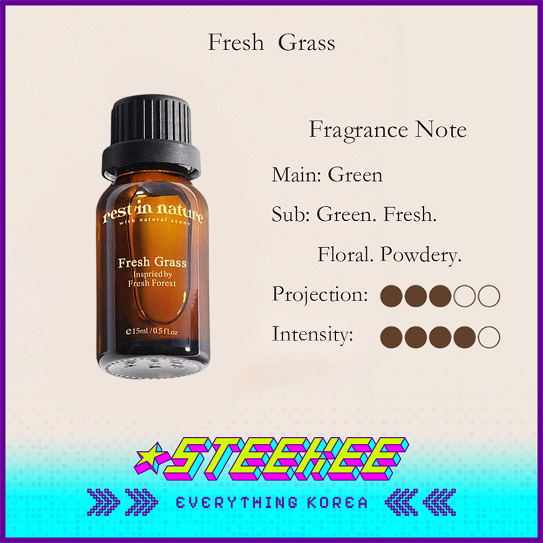 Rest in Nature Aromatherapy Diffuser Oil 15ml by Steekee Korea 4038