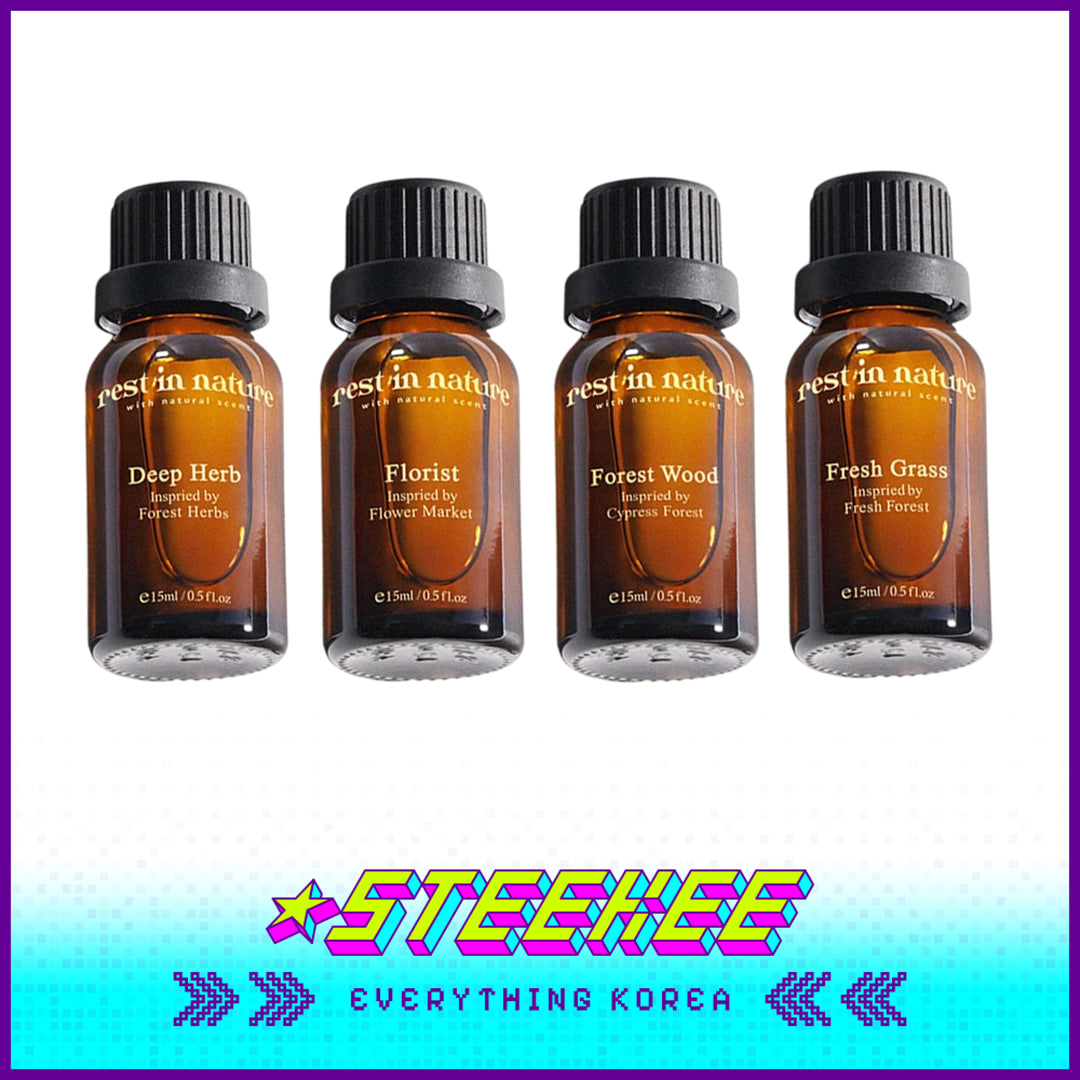 Rest in Nature Aromatherapy Diffuser Oil 15ml by Steekee Korea 4038