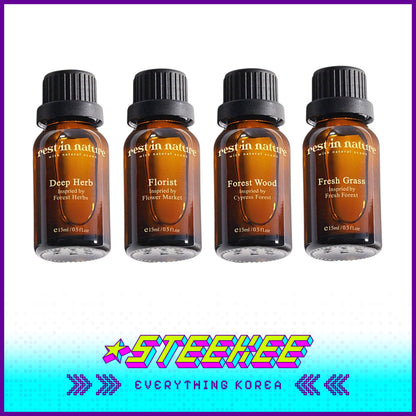 Rest in Nature Aromatherapy Diffuser Oil 15ml by Steekee Korea 4038