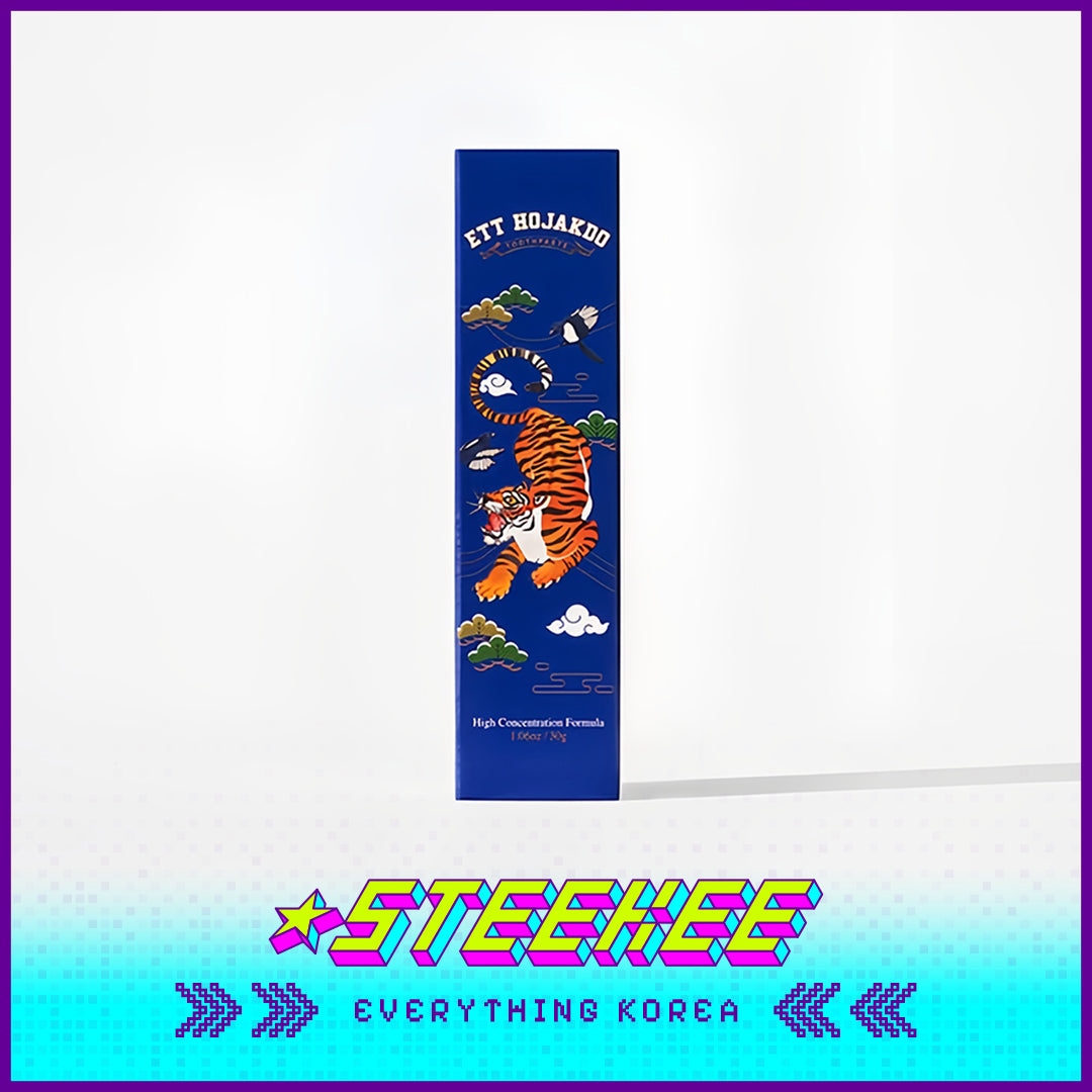 ETT HOJAKDO Deep Cleaning Fluoride Anti Cavity Toothpaste Portable Travel Size 30g by Steekee Korea 4043