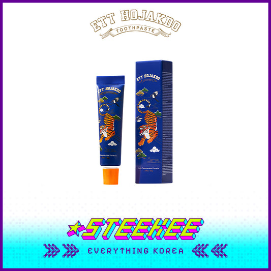 ETT HOJAKDO Deep Cleaning Fluoride Anti Cavity Toothpaste Portable Travel Size 30g by Steekee Korea 4043