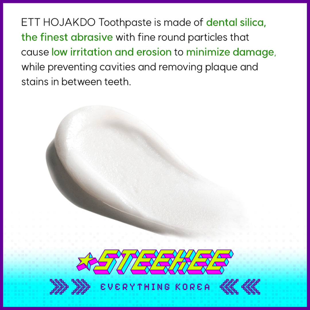 ETT HOJAKDO Anti Sensitive Fluoride Anti Cavity Fresh Breath Toothpaste 100g by Steekee Korea 4044
