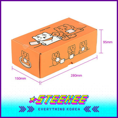 MUZIK TIGER Ceramic Pattern Tiger Mug Souvenir Couple Present Gift Set of 2 by Steekee Korea 4067